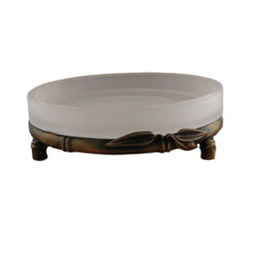 Anne at home 1817 Bamboo Vanity Top Soap Dish